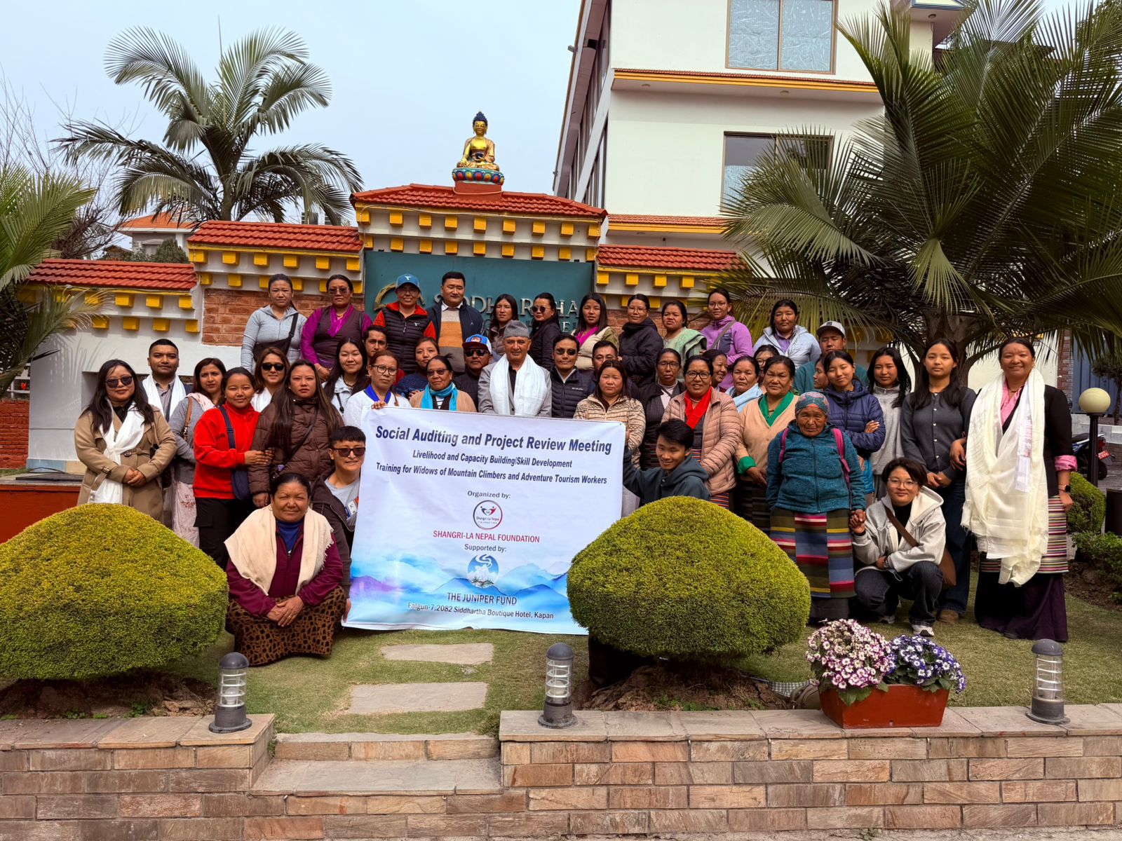 TJF/SNF project lifts widows and children of deceased mountain workers in Nepal